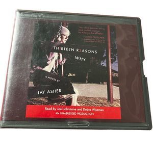 Thirteen Reasons Why A Novel By Jay Asher CD Audiobook 5 Discs 6.5 Hours Ex-Libr
